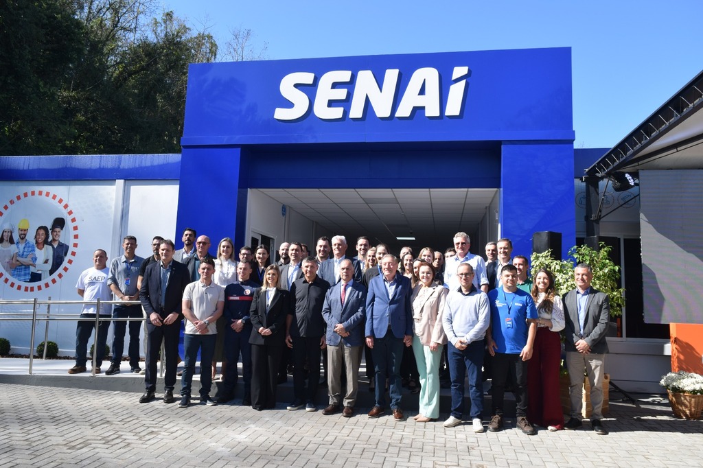 Escola Senai Mondaí é inaugurada na manhã desta sexta-feira