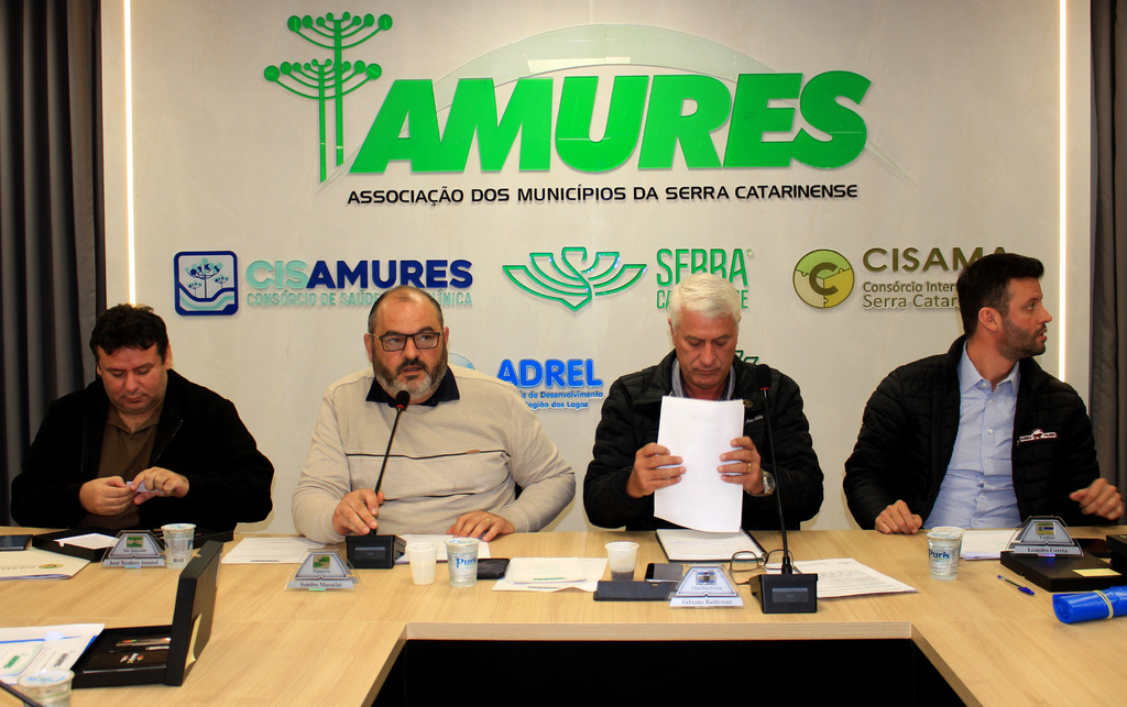 Prefeitos aprovam orçamento da Amures para 2027