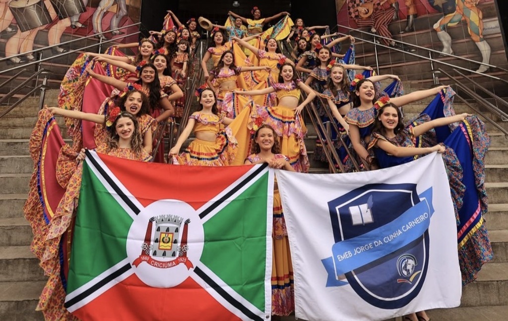 Alunos da rede municipal de Criciúma conquistam 3º lugar no Festival de Dança de Joinville