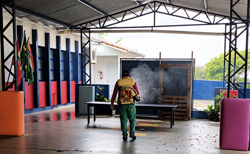 Escolas de Cocal do Sul recebem melhorias durante o recesso escolar