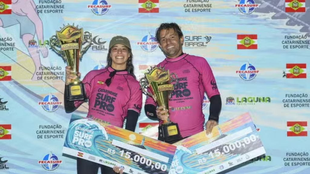 Laguna finalmente conhece os campeões do Catarinense de Surfe