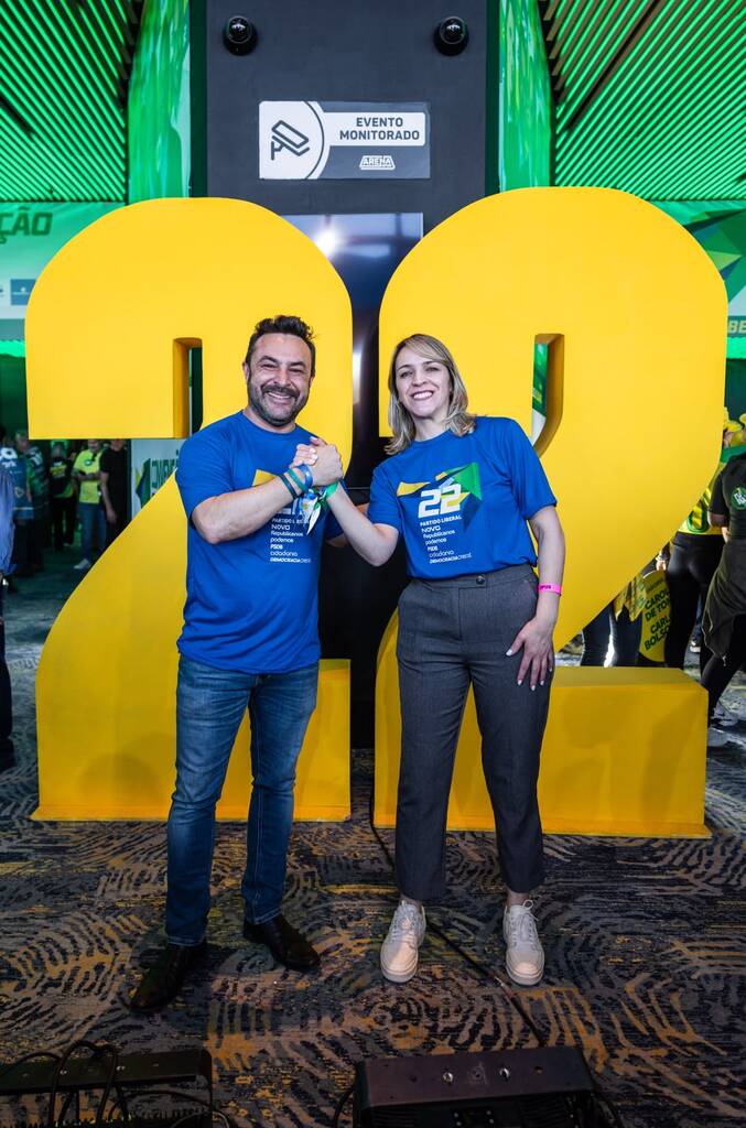 Marcius Machado e Fernanda Córdova oficializam candidaturas e consolidam dobradinha do PL em Santa Catarina