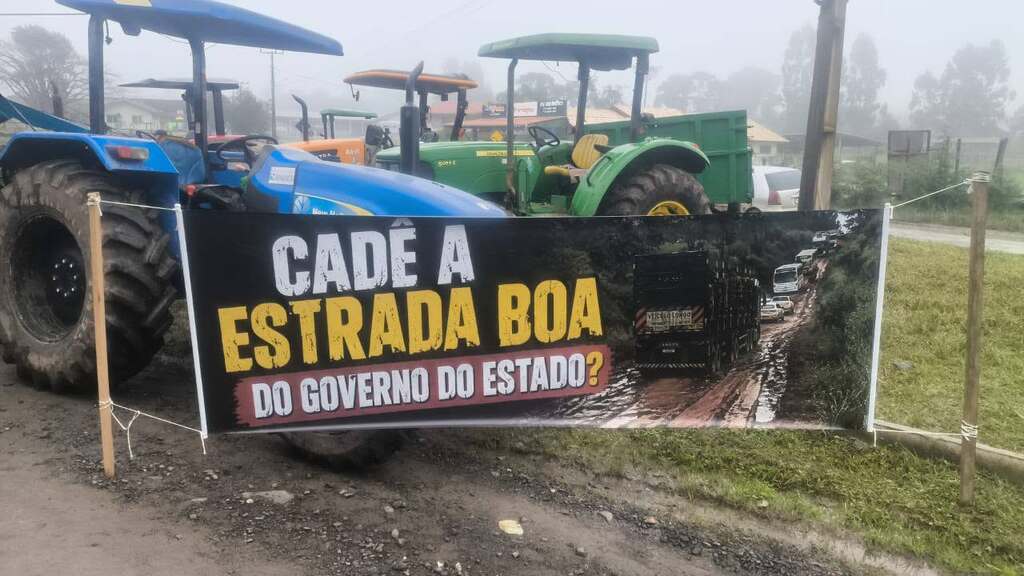 Moradores perderam a paciência com a SC-120