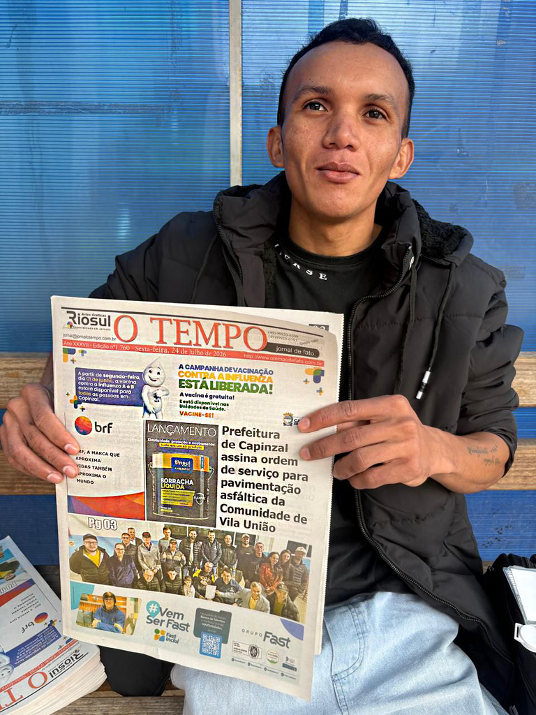 Josimario Souza da Silva dá exemplo de incentivo à leitura