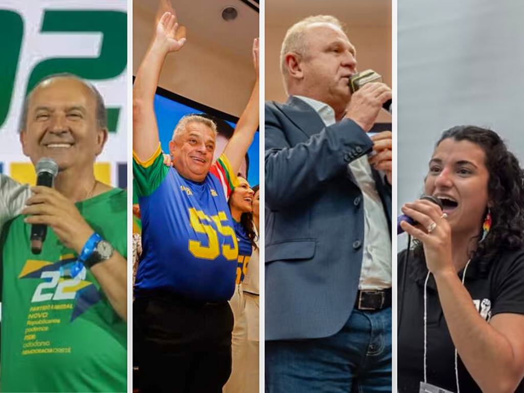 PARTIDOS POLÍTICOS OFICIALIZAM CANDIDATOS AO GOVERNO DE SANTA CATARINA