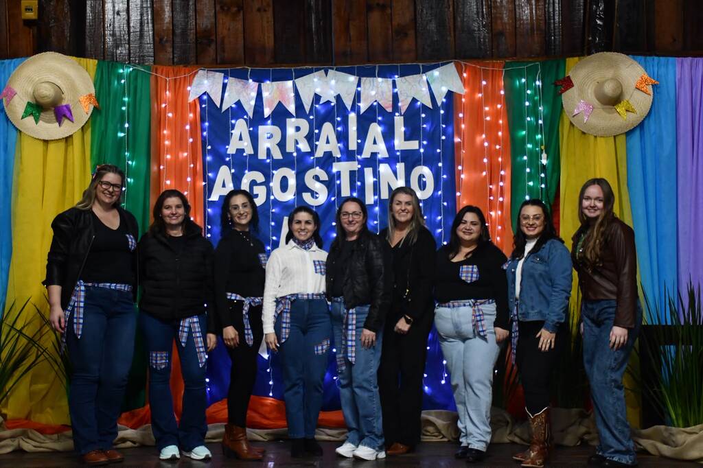 Primeira edição do Arraiá Agostino reúne cerca de 300 pessoas