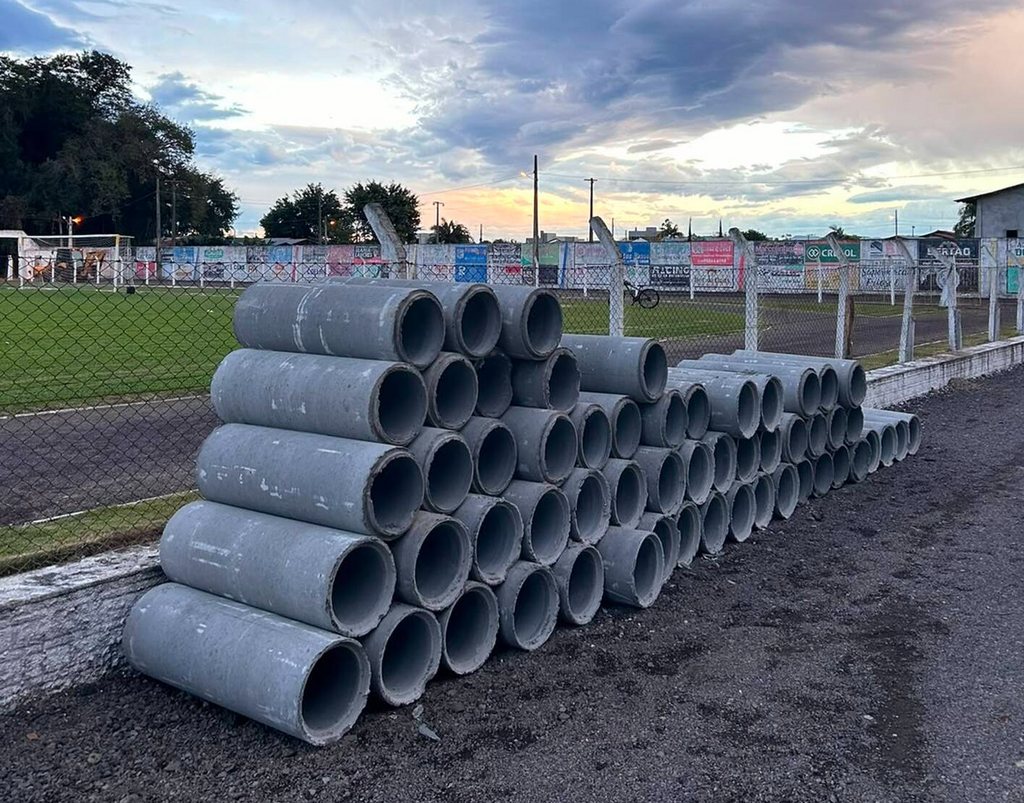 ESTÁDIO MARCOS AURÉLIO MATTOS DE VARGAS PASSA POR MELHORIAS PARA OFERECER MAIS ESTRUTURA  AOS ESPORTISTAS EM SÃO JOÃO DO SUL