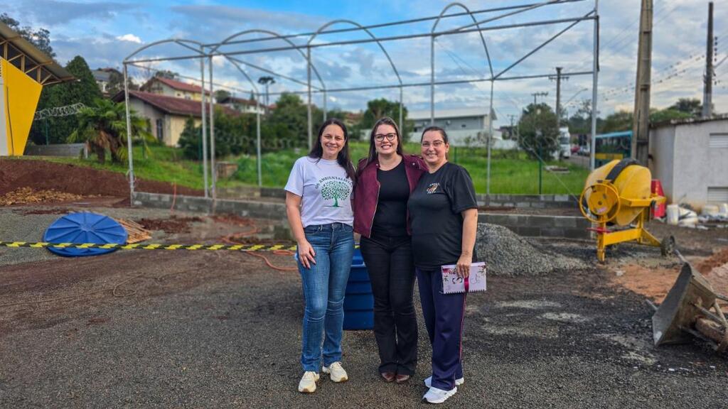 Treze Tílias terá estufa semi-hidropônica na Escola Municipal