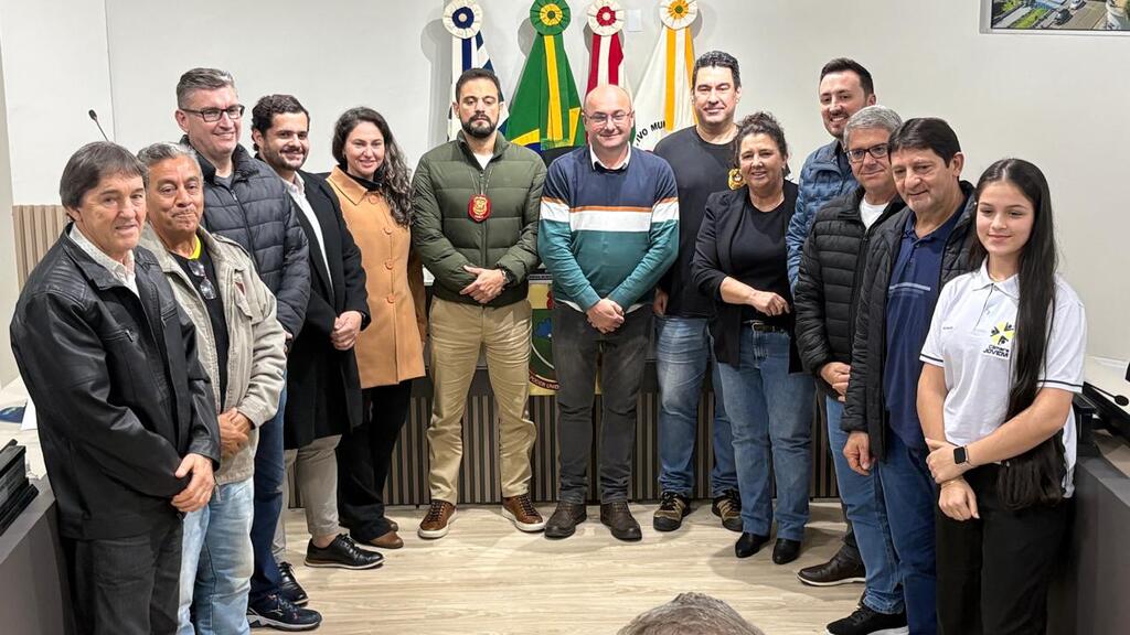 Delegado apresenta atuação da Polícia Civil e destaca desafios da segurança pública em Capinzal