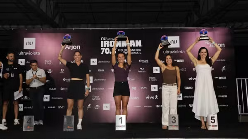 Catarinense dá show no Rio, deixa rivais para trás e garante vaga no Mundial de Ironman