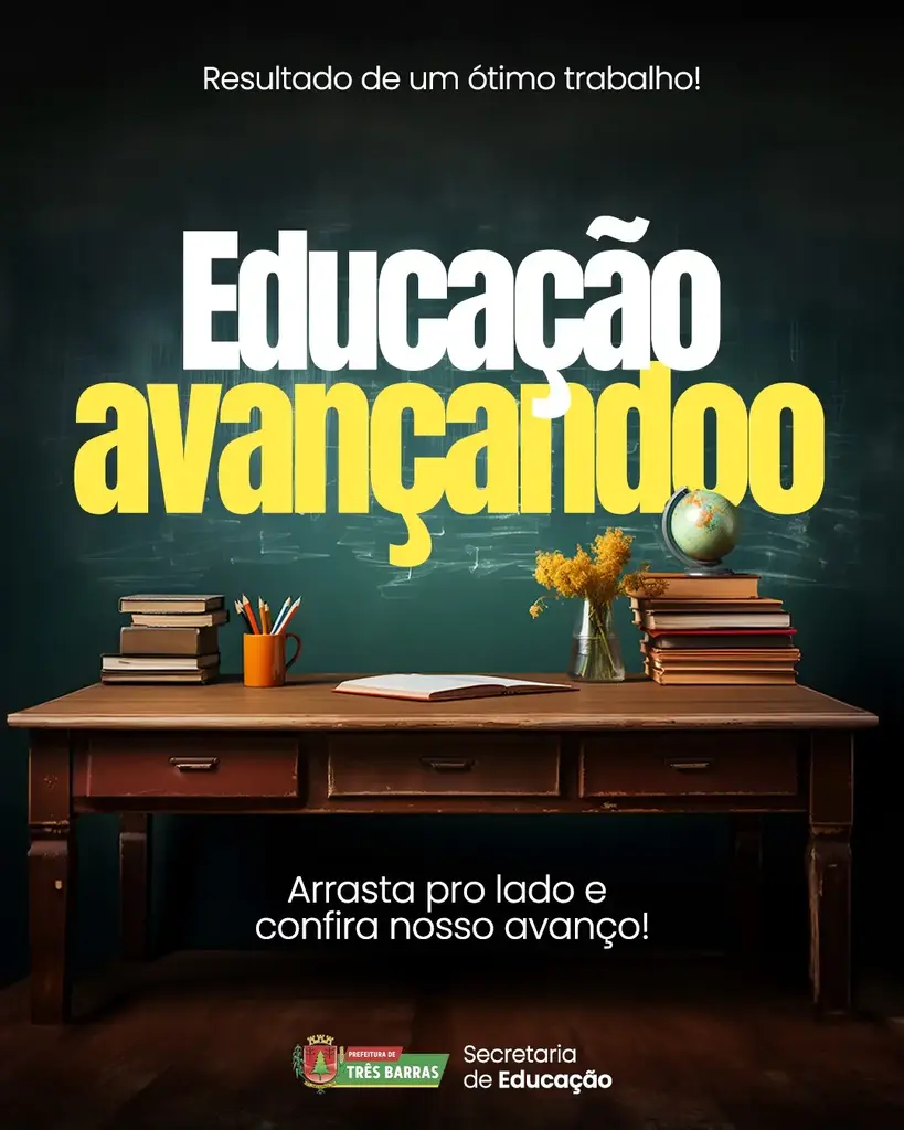 Atenção: Ensino de Três Barras continuam gerando resultados positivos