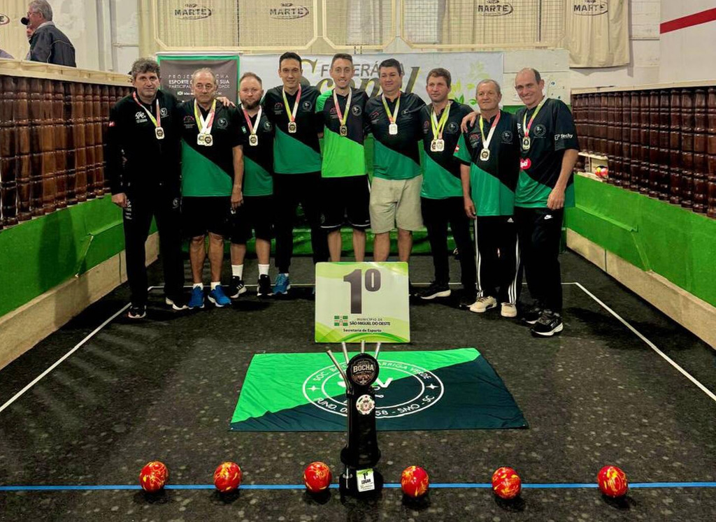 Campeonato Municipal de Bocha define campeões em São Miguel do Oeste