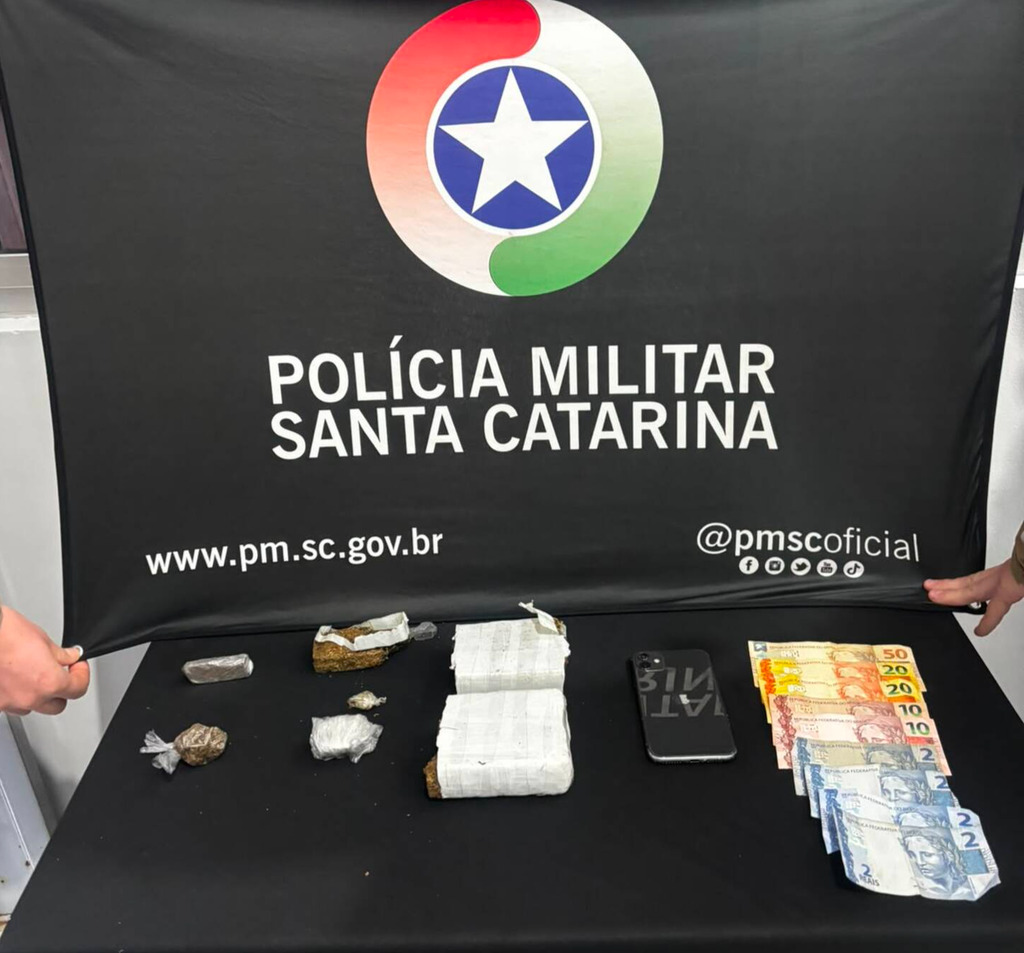 Drogas são apreendidas em ocorrências registradas no município