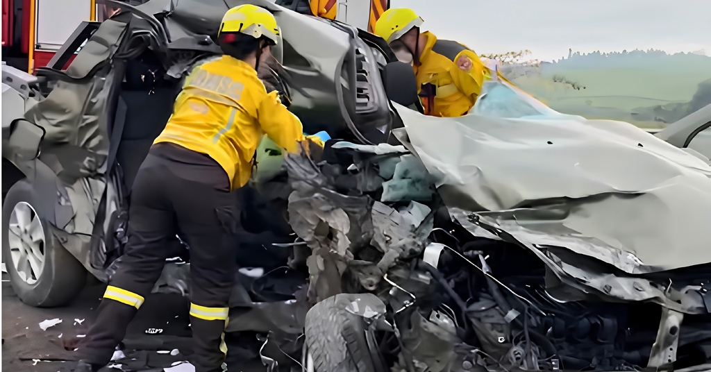 Grave acidente na BR-470 deixa duas mulheres mortas e motorista gravemente ferido em Pouso Redondo