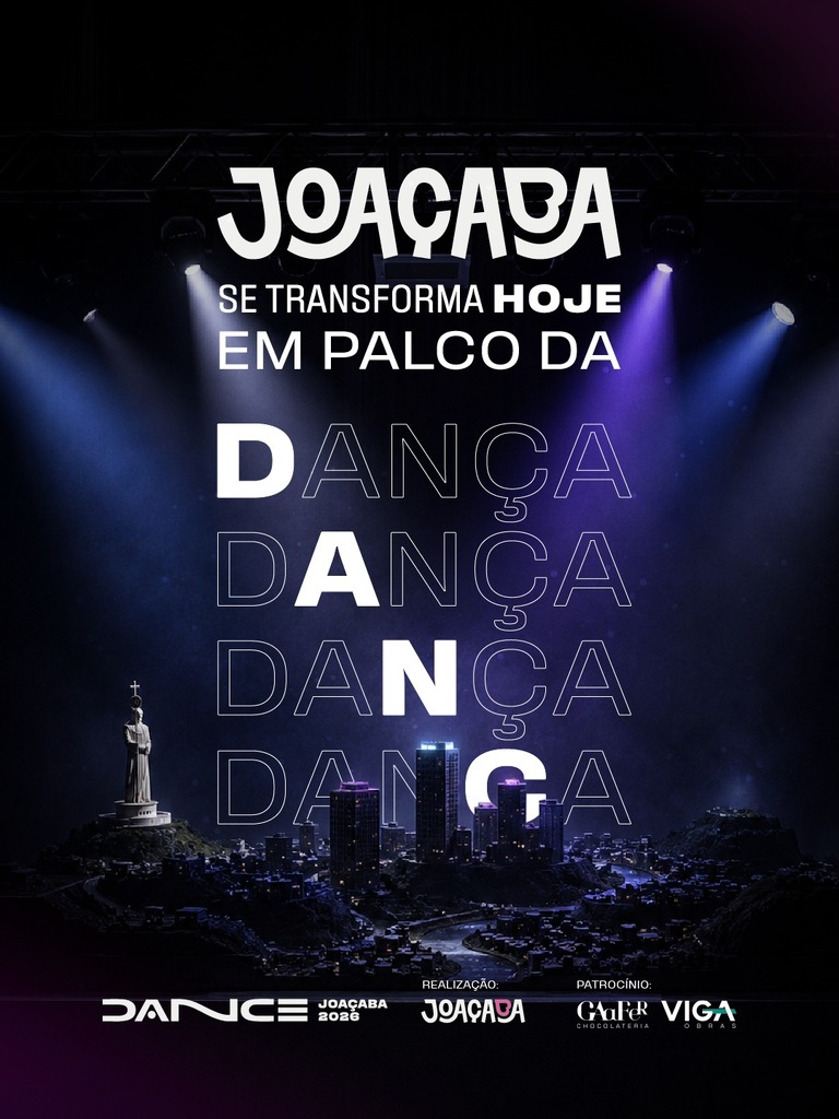 É hoje! Dance Joaçaba começa e transforma a cidade em palco da dança