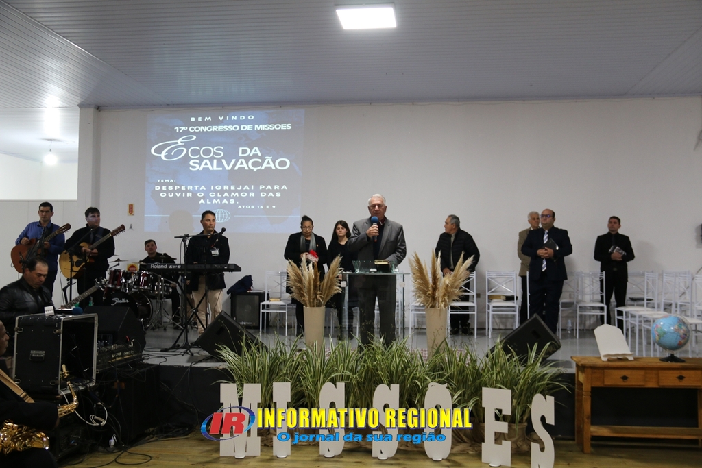 IGREJA EVANGÉLICA ASSEMBLEIA DE DEUS DE SÃO JOÃO DO SUL PROMOVE O XVII CONGRESSO DE MISSSÕES ECOS DA SALVAÇÃO