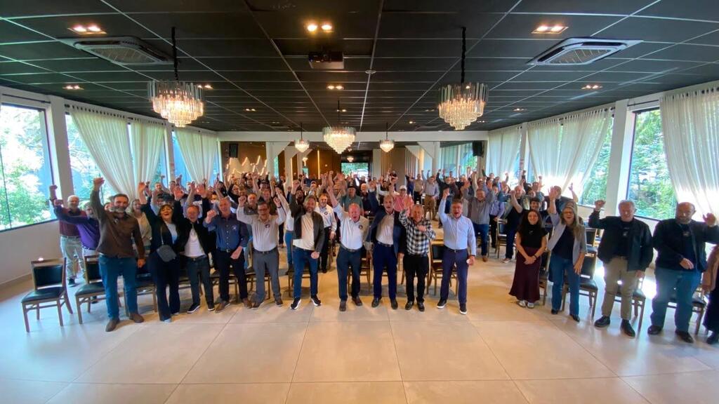Encontros em Luzerna e Herval d’Oeste reúnem quase mil pessoas em apoio ao trabalho do deputado Marcos Vieira na região