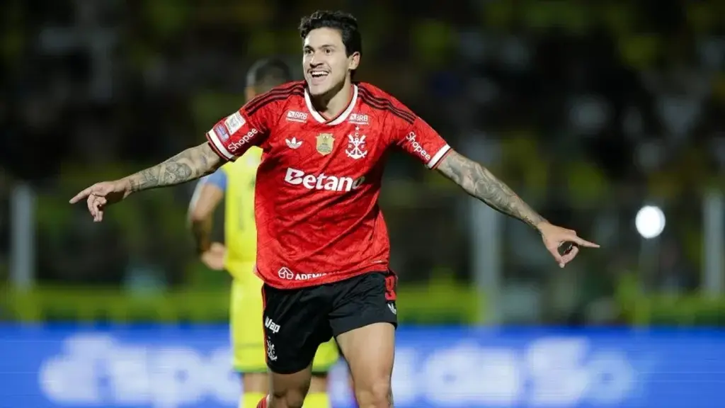 Flamengo goleia o Mirassol por 5 a 1 no domingo, dia 16