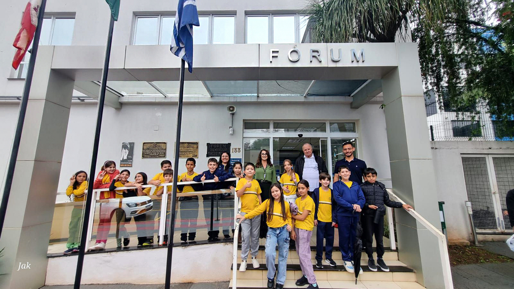 Comarca de Capinzal abre as portas para estudantes da rede municipal de Ouro