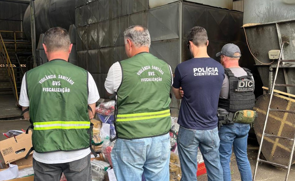 Polícia Civil incinera cerca de 600 quilos de drogas apreendidas na Serra Catarinense