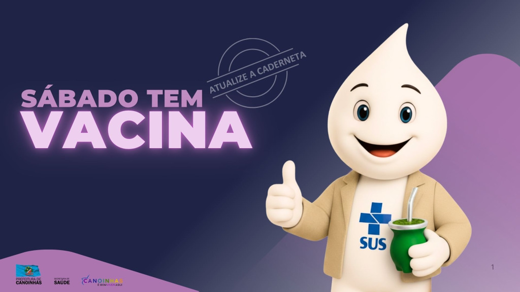 Dia D de vacinação acontece neste sábado em Canoinhas