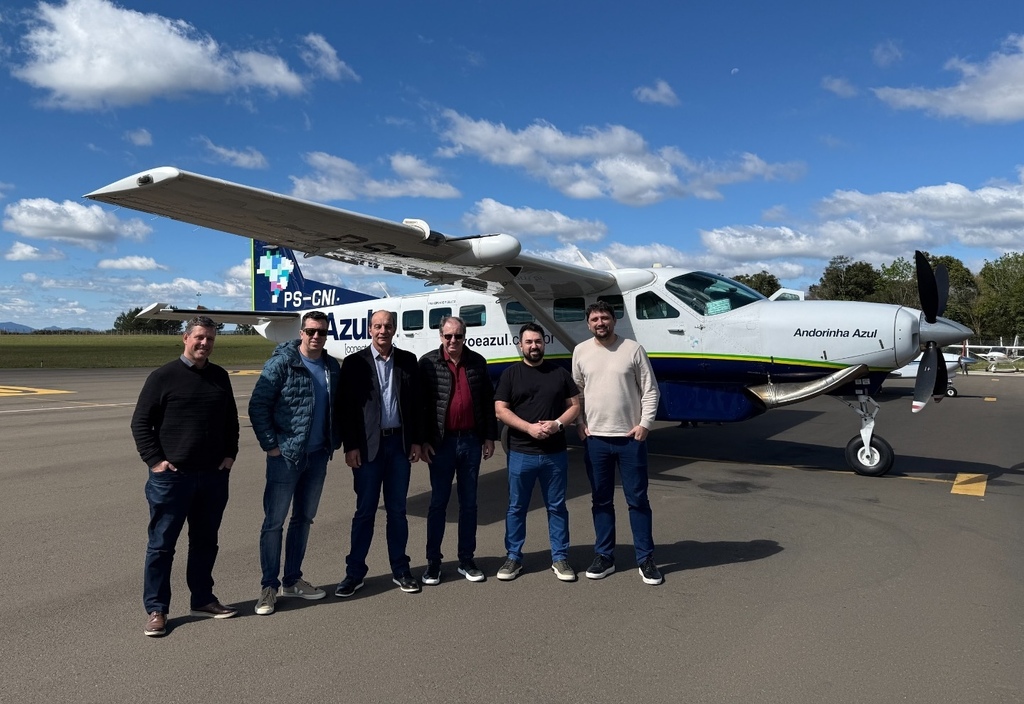 Aeroporto de Joaçaba avança para retomar voos comerciais com inspeção da Azul Conecta