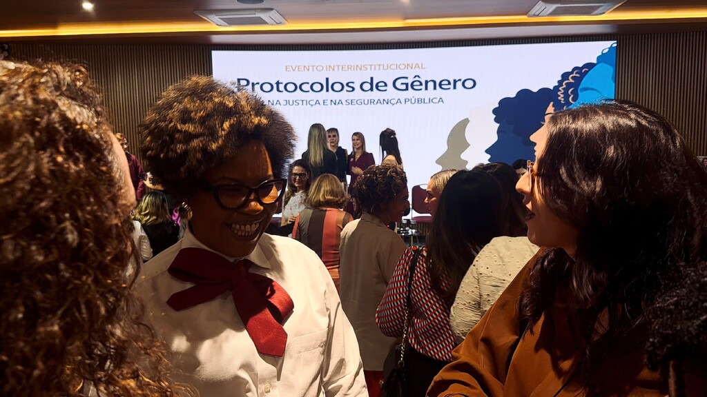 Agosto Lilás - Deputada Carolline Sardá (PSOL) participou do evento interinstitucional “Protocolos de Gênero na Justiça e na Segurança Pública”, no Superior Tribunal Militar (STM), em Brasília