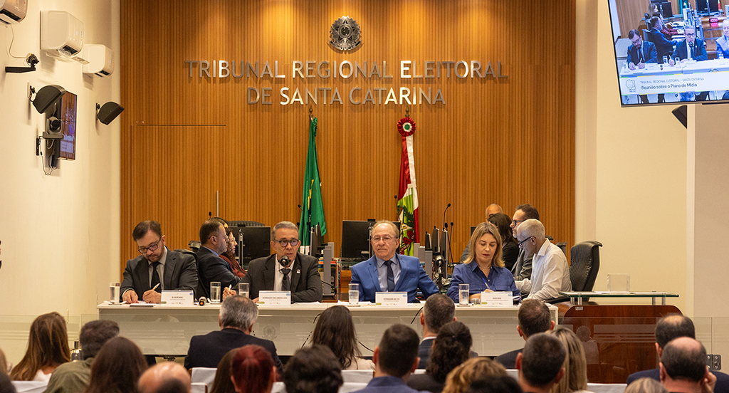 Sorteio define ordem de veiculação no horário eleitoral gratuito em SC para as Eleições 2026
