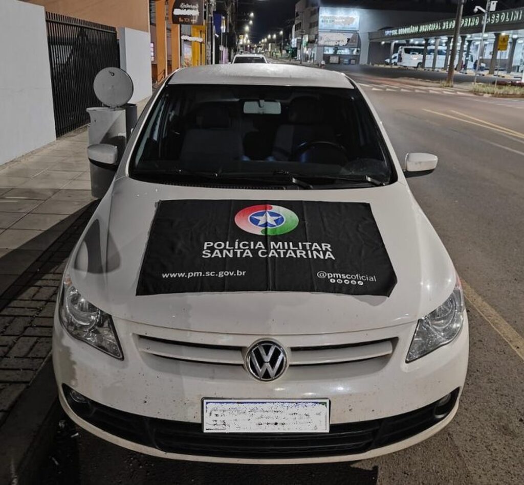 Veículo furtado é recuperado e foragido da Penitenciária de Chapecó é recapturado em Concórdia