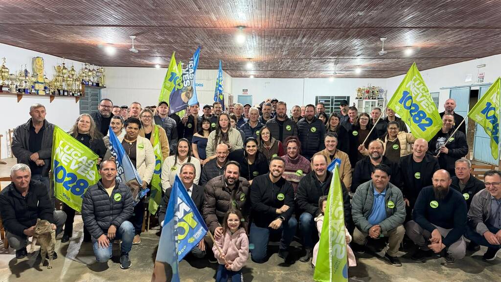 Lucas Neves reúne lideranças em Iomerê e percorre sete cidades do Meio-Oeste