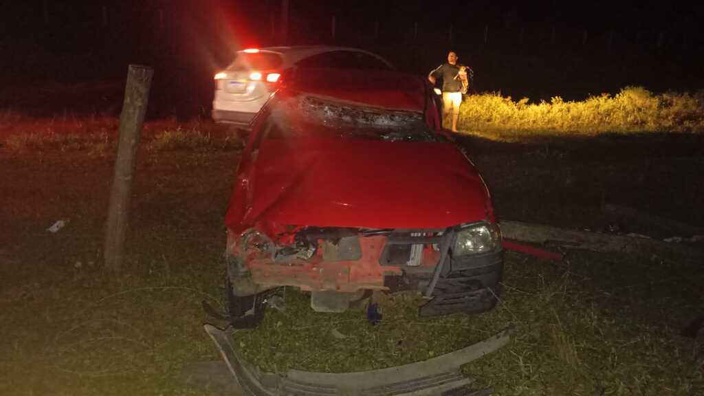 CONDUTOR EMBRIAGADO CAUSA ACIDENTE NA ESTRADA DO MAR, EM TORRES