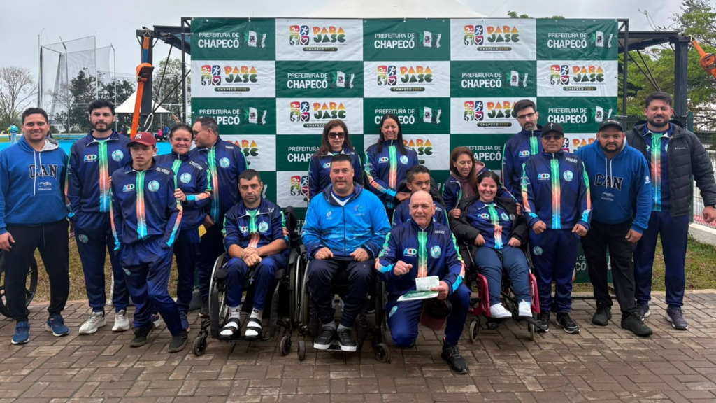 Canoinhas participa com nove atletas na 19ª edição do Parajasc, em Chapecó