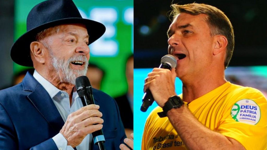 Pesquisa mostra Flávio Bolsonaro com mais que o dobro das intenções de voto de Lula em SC
