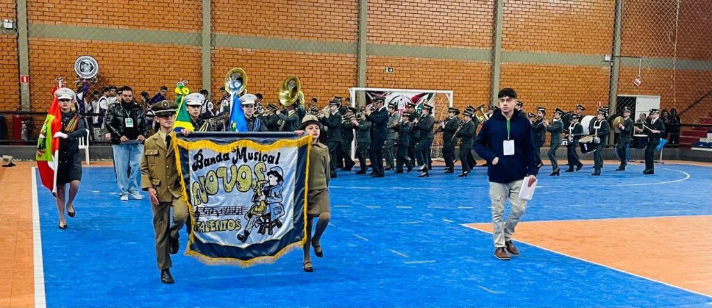 Banda Musical Novos Talentos conquista quatro títulos em concurso sul-brasileiro