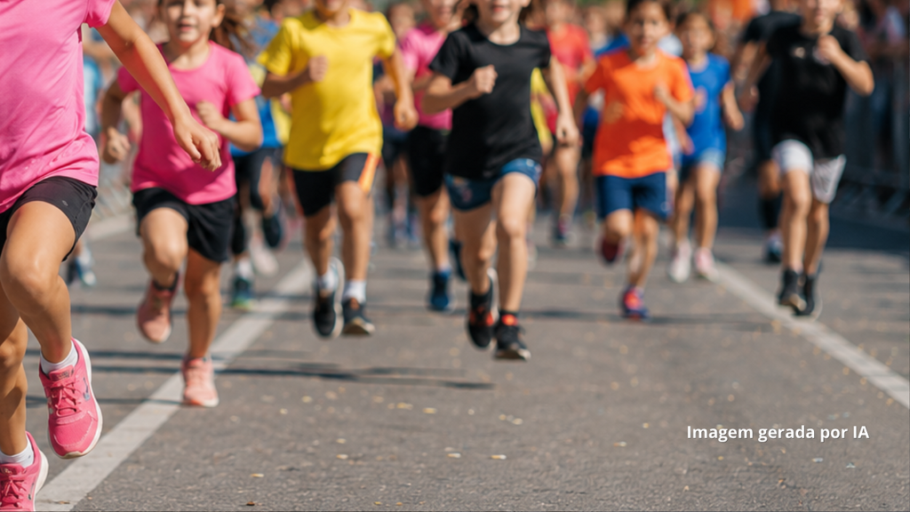 Maratona de Criciúma abre 1,3 mil vagas gratuitas para corrida infantil; evento terá provas para crianças de 3 a 14 anos