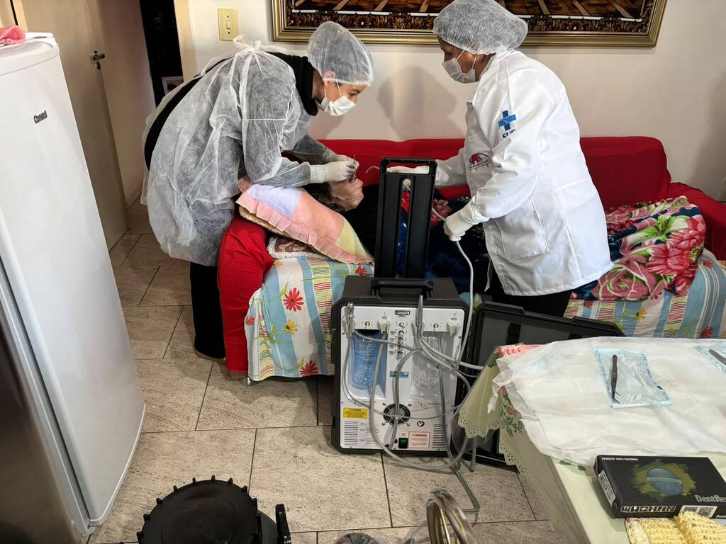 Atendimento odontológico domiciliar passa a integrar serviços de Saúde de Campos Novos