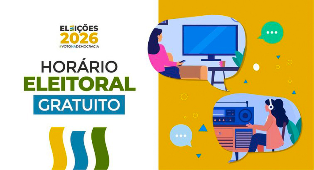 HORÁRIO ELEITORAL GRATUITO COMEÇA NESTA SEXTA (28) NA TV E NO RÁDIO