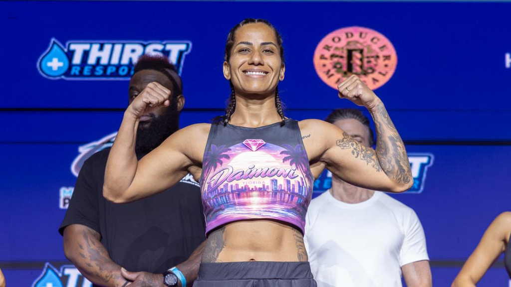 Bianca Daimoni vence Aspen Ladd por decisão unânime e faz história no BKB 58, em Miami