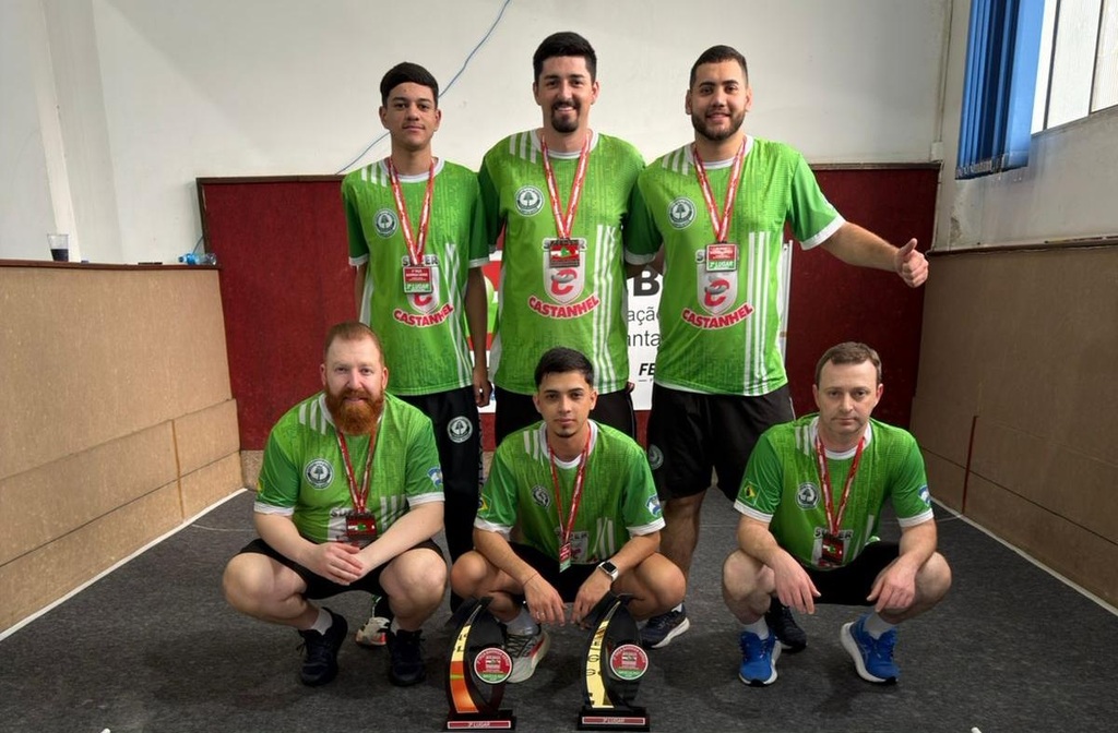 Campos Novos conquista dois lugares no pódio na 3ª Taça Barriga Verde de Bocha