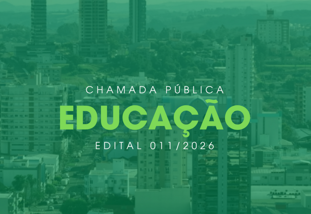 Prefeitura divulga edital da 8ª Chamada Pública para a Educação