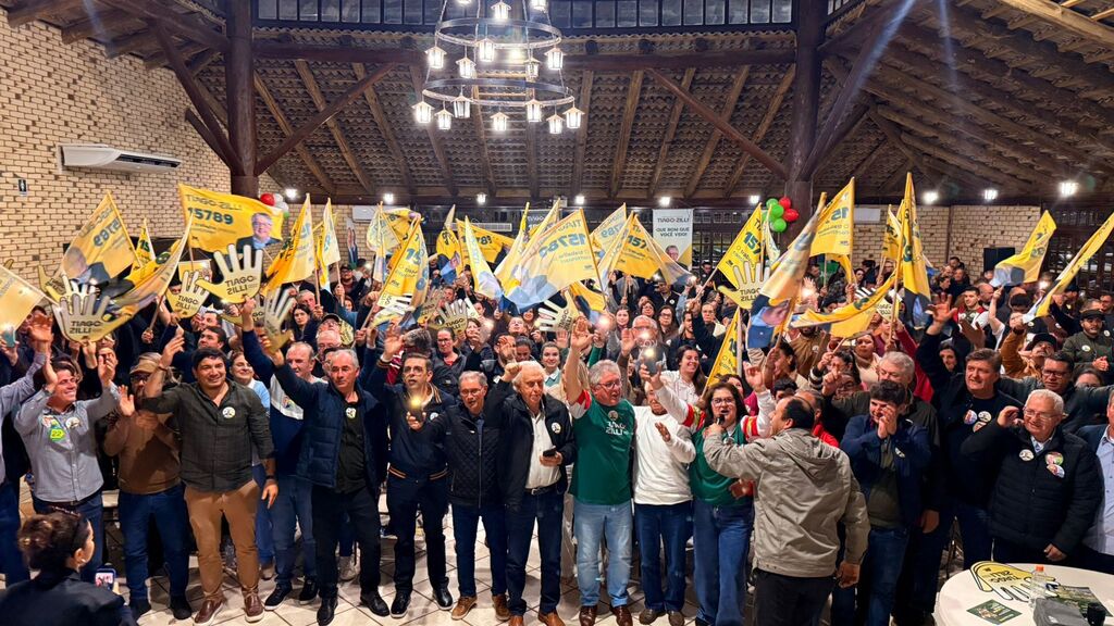 COM SALÃO LOTADO, DEPUTADO TIAGO ZILLI DÁ INÍCIO À CAMPANHA EM PRAIA GRANDE