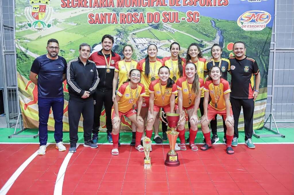 FINAIS DO CAMPEONATO MUNICIPAL DE FUTSAL DE SANTA ROSA DO SUL