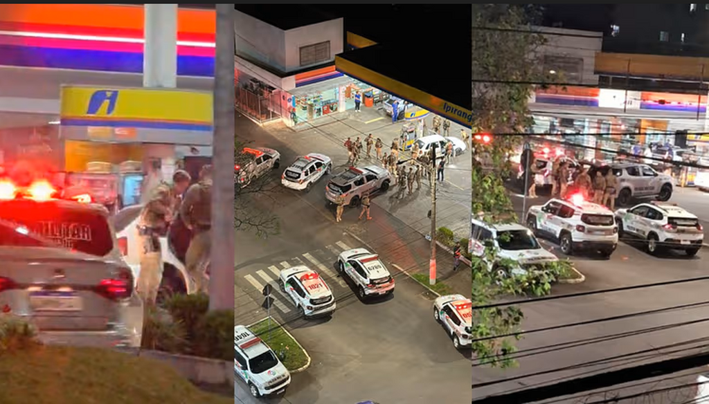 Homem dado como desaparecido tenta atropelar policiais em fuga alucinada em Chapecó