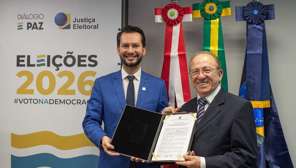 TRE-SC e Seplan firmam acordo para aprimorar o planejamento logístico-territorial das Eleições 2026
