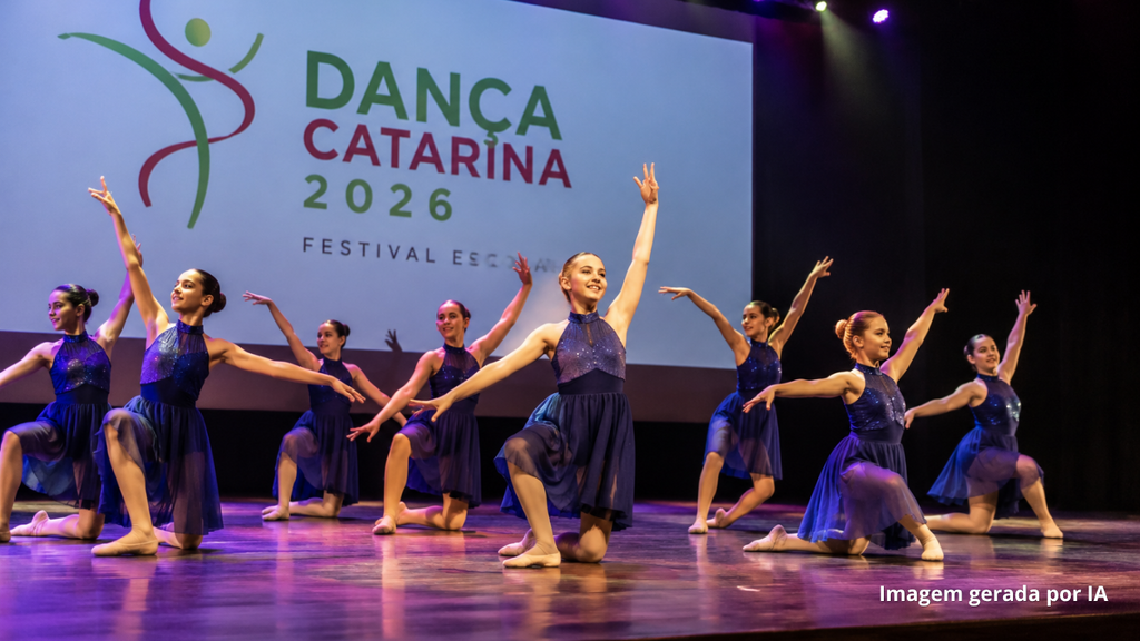 Dança Catarina reúne estudantes em noite de apresentações em SC