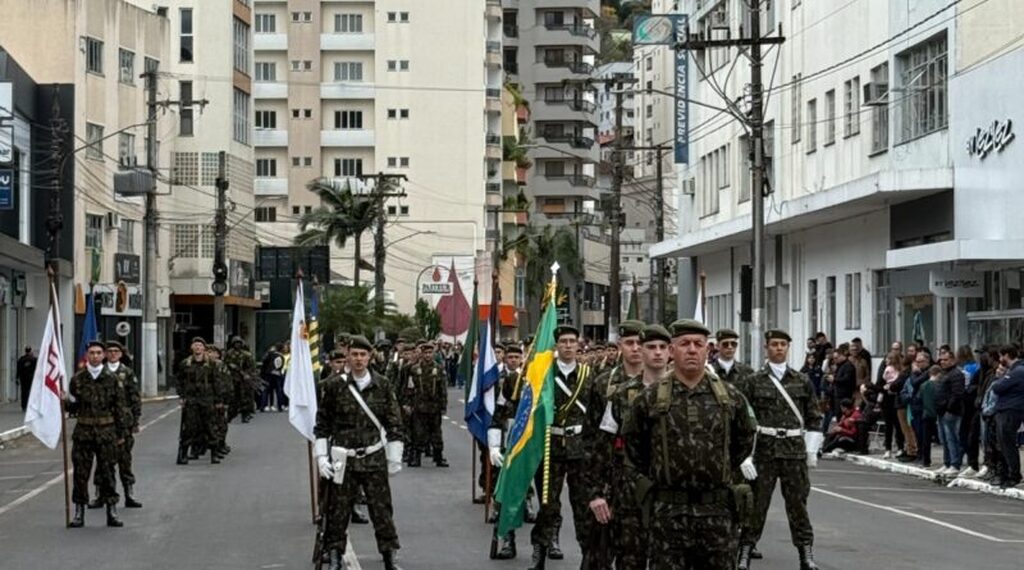 Desfile de 7 de Setembro reunirá 54 instituições em Joaçaba