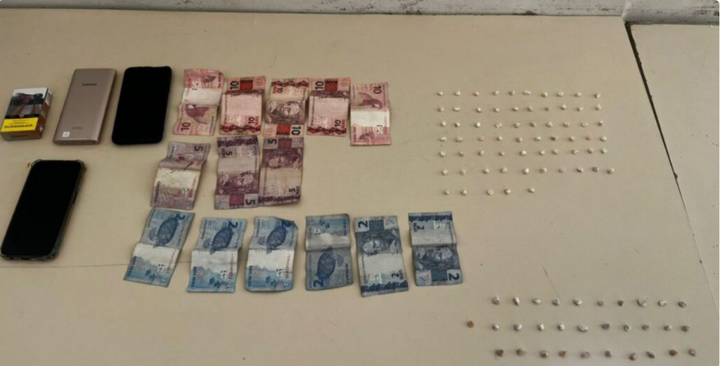 Guarda Municipal detém quatro pessoas em ação contra o tráfico de drogas no Centro de Joinville
