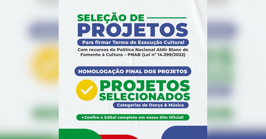 Rio do Campo homologa resultado final do Edital PNAB 01/2026