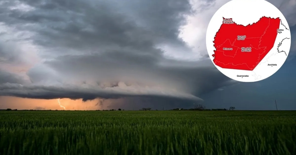 ALERTA METEOROLÓGICO - SANTA CATARINA