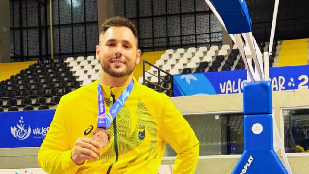 Único catarinense no Mundial de basquete em cadeira de rodas entra em quadra pelo Brasil